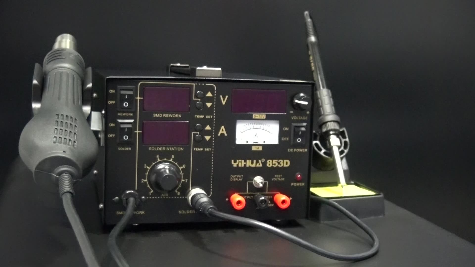 Wep 853d 1a Usb 3 In 1 Powerful Other Welding Table Equipment Smd Hot