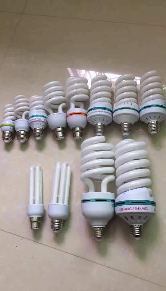 8000hours Lifetime 25w Half Spiral Energysaving Lamp,Save Energy Lamp