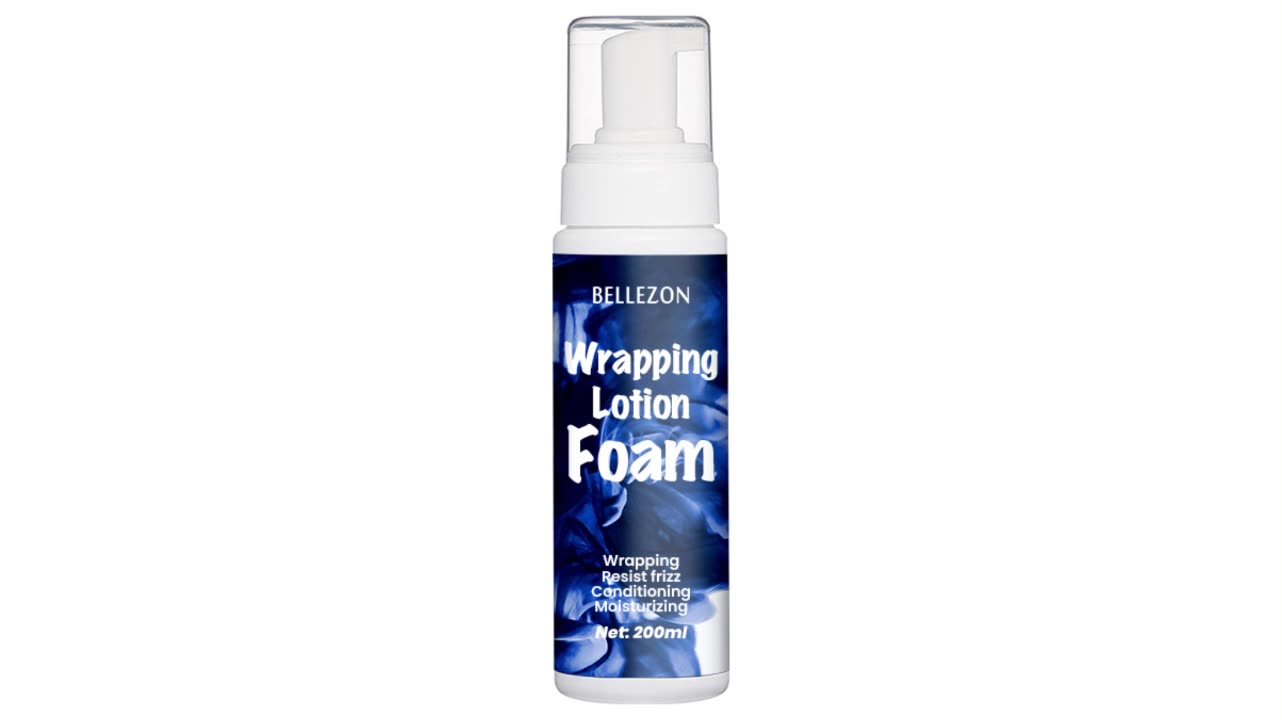 Curl Styling Foam Private Label Wrapping Lotion Hair Foam Wrap Mousse