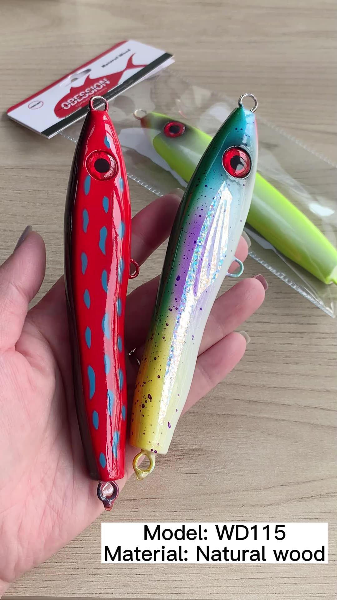 ハンドメイドルアー　ビッグペンシルベイト10インチ 編集部員が本気で惚れたペンシルベイト！表層の鬼才が生み出した90mm