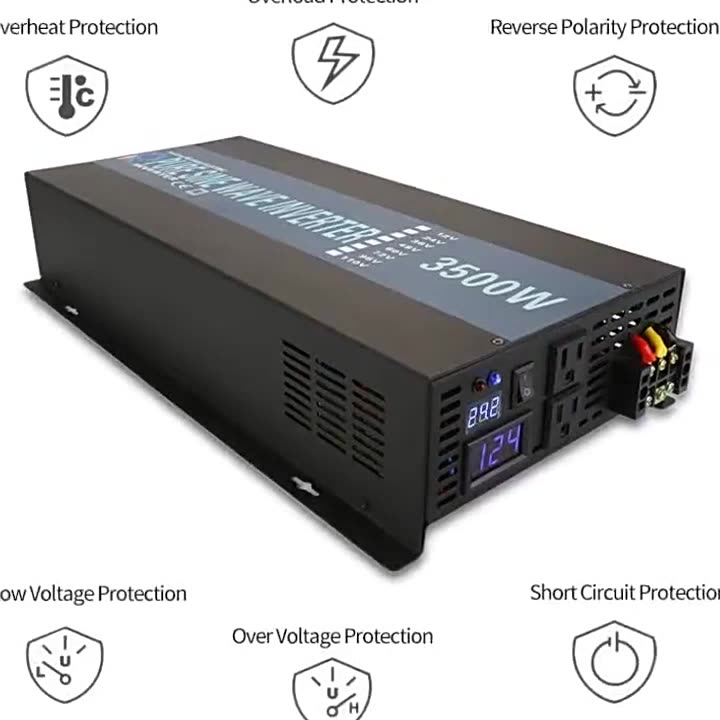 WZRELB 3500W 36V Pure Sine Wave Inverter,36 Volt DC Pakistan