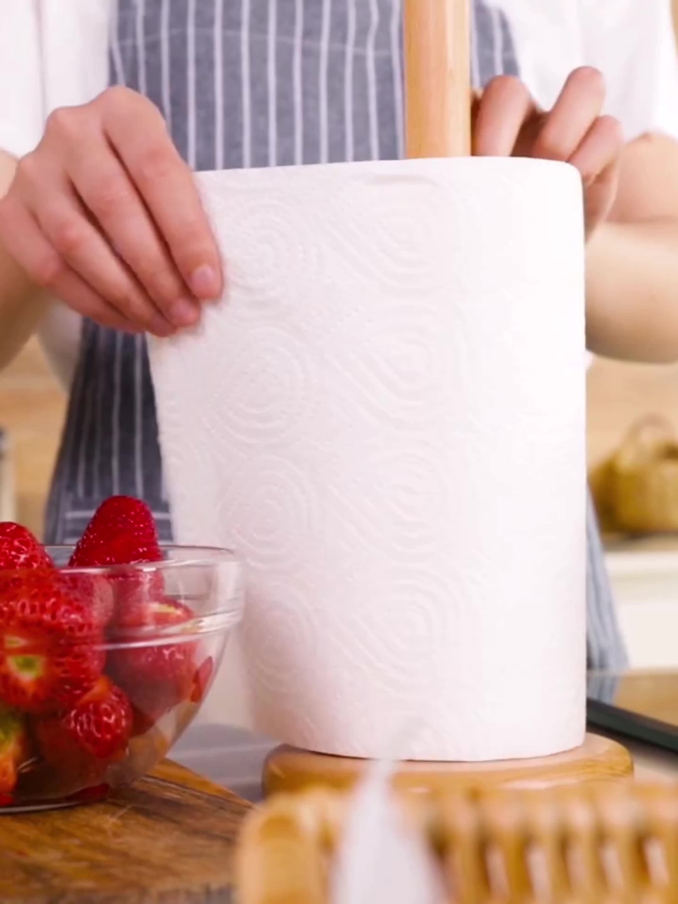 100 Virgin Material Kitchen Paper Towel,Super Soft Kitchen Paper Roll