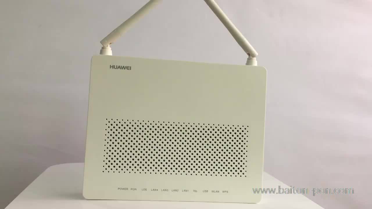 Fiber Optic Equipment Hg8546m 1ge+3fe+1tel+wifi Gpon Wifi Router Triple