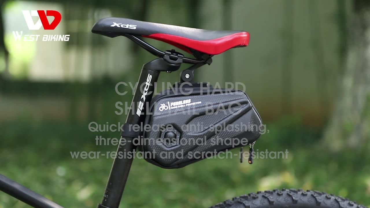 WEST BIKING Bike Saddle Bag Waterproof MTB Road Bicycle Under Seat