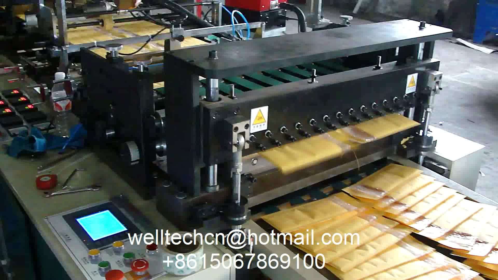 Top Quality Full Automatic Bubble Mailing Bags Making Machine From Well