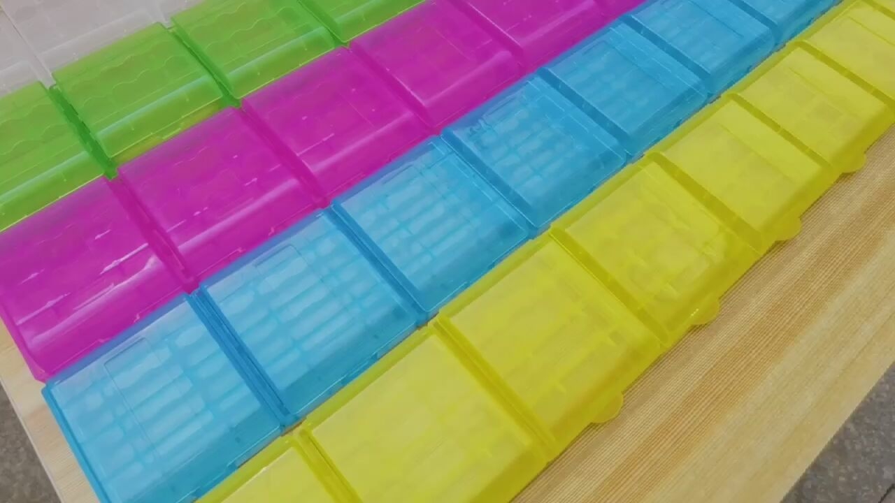 四节装5号7号电池盒，收纳界的“小透明”居然这么可以够以打？