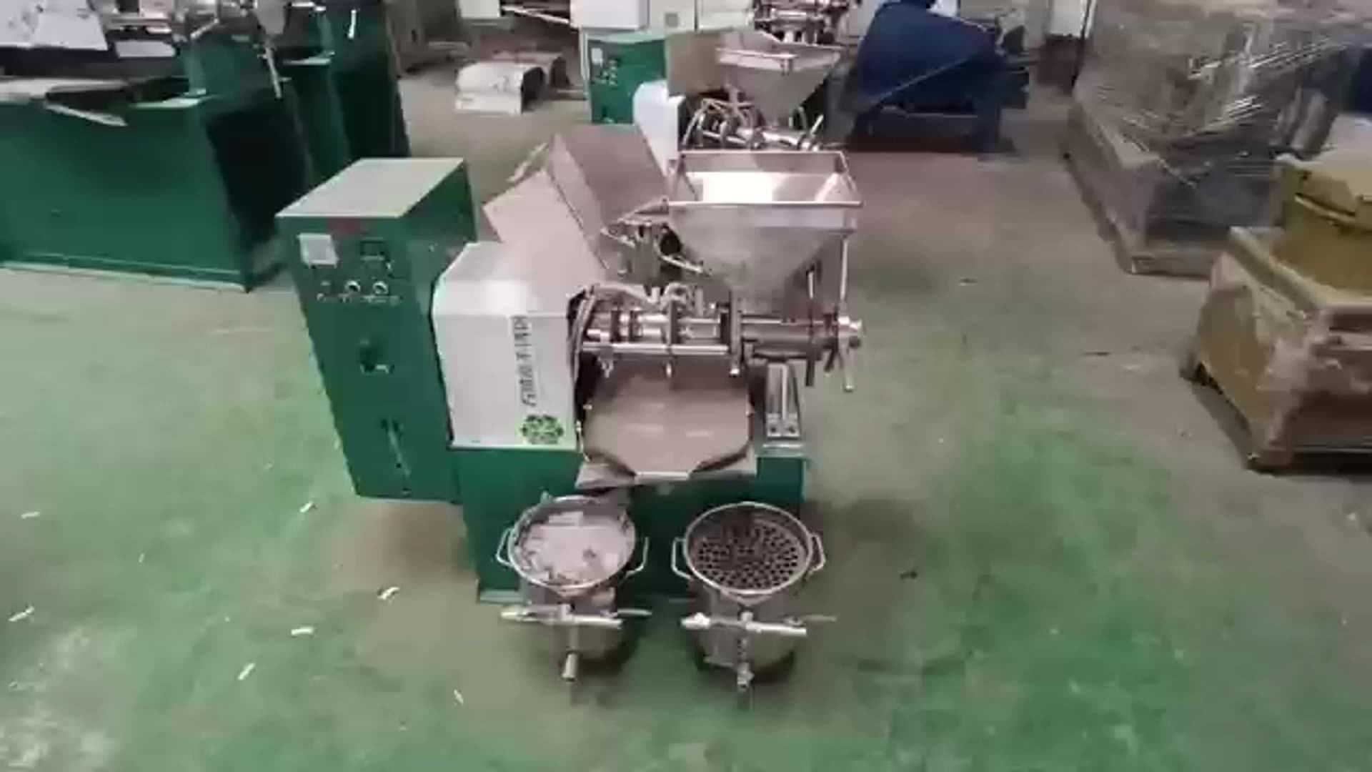 Automatic Coconut Oil Extractor Machine Cold Press Cotton Multi Seed