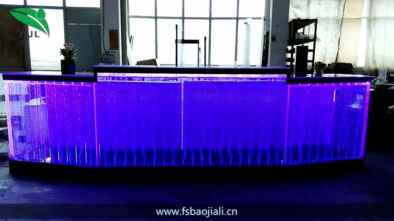 Acrylic Swirl Water Bubble Lighting Bar Counter Design Buy