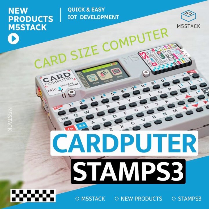 太酷了！M5Stack Cardputer V1.1上手实测，这竟然是块能装进口袋的“微型电脑”？💻🔥_开发板_淘宝数码网