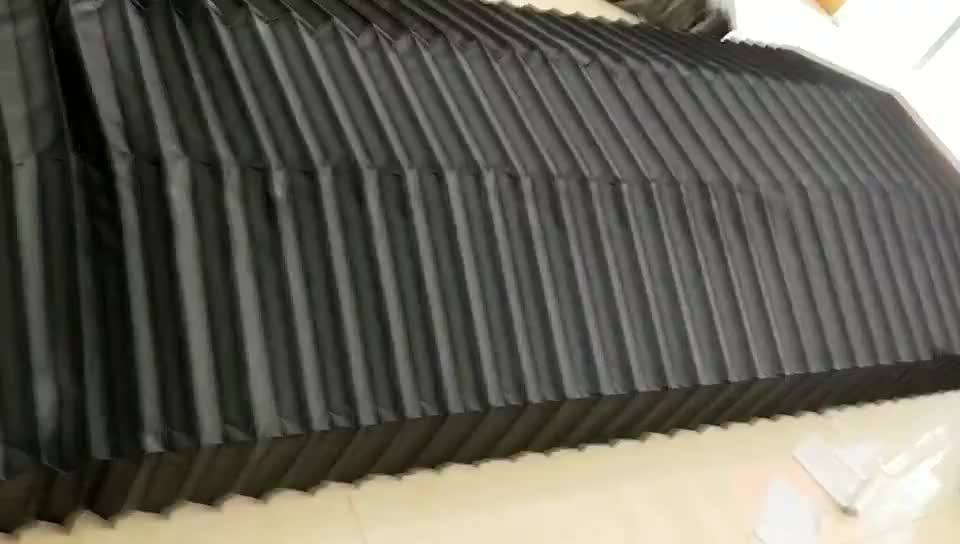 Manufacturer Supply Pvc Fabric Cnc Machine Accordion Dust Cover Nylon