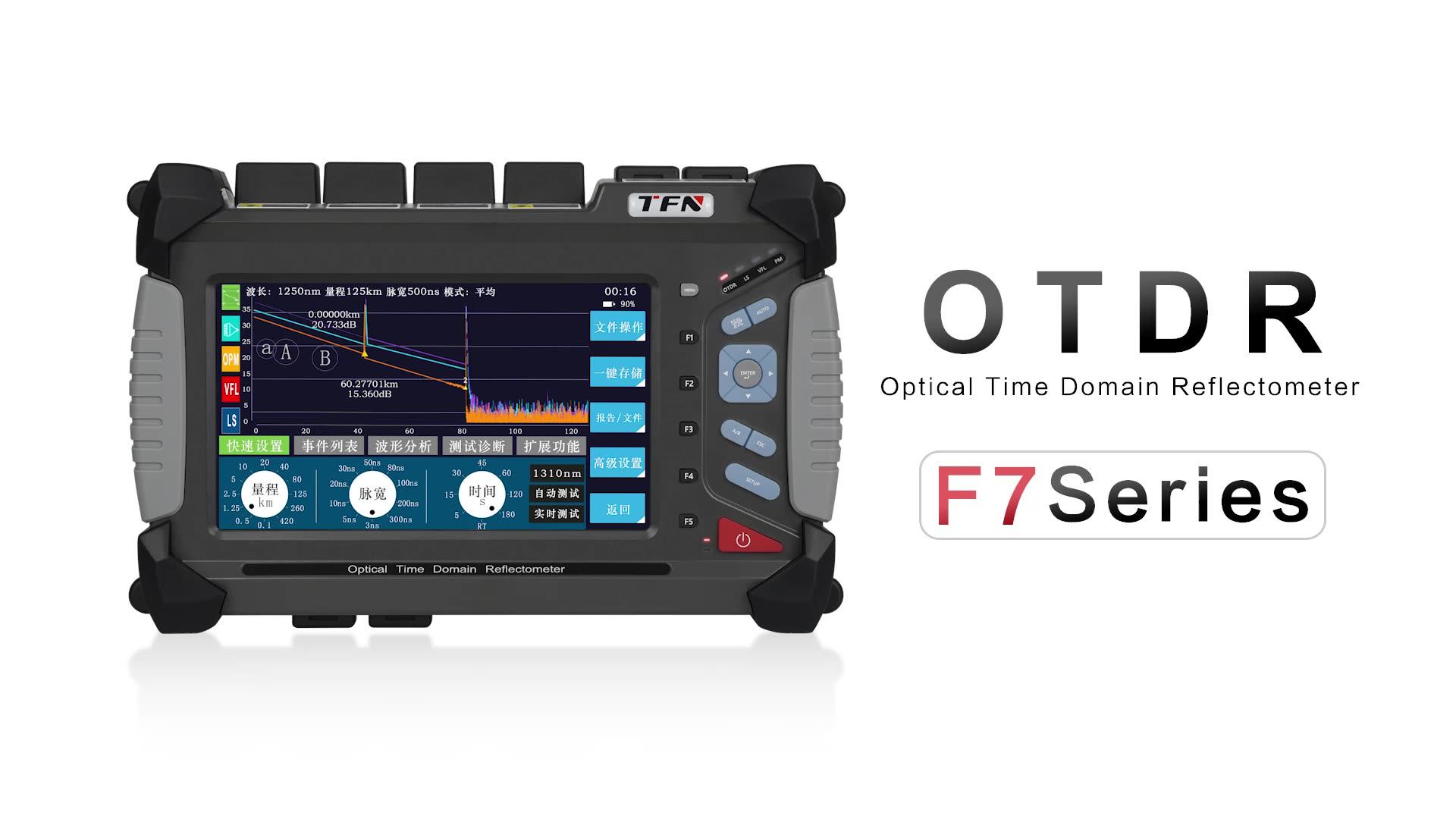 Tfn F7-t1 1310/1550/1625nm Online Test Pon Optical Time Domain ...