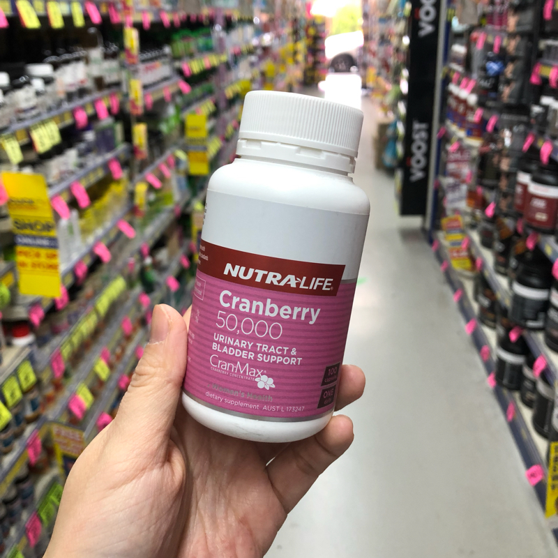 Australian Nutralife Newle High Concentration Cranberry 50000mg 100 grains