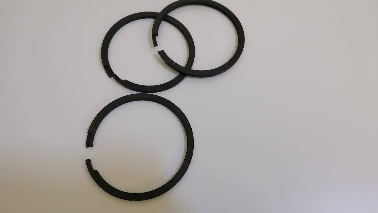 Car Engine Piston Graphite Filled Ptfe Piston Seal For Air Compressor