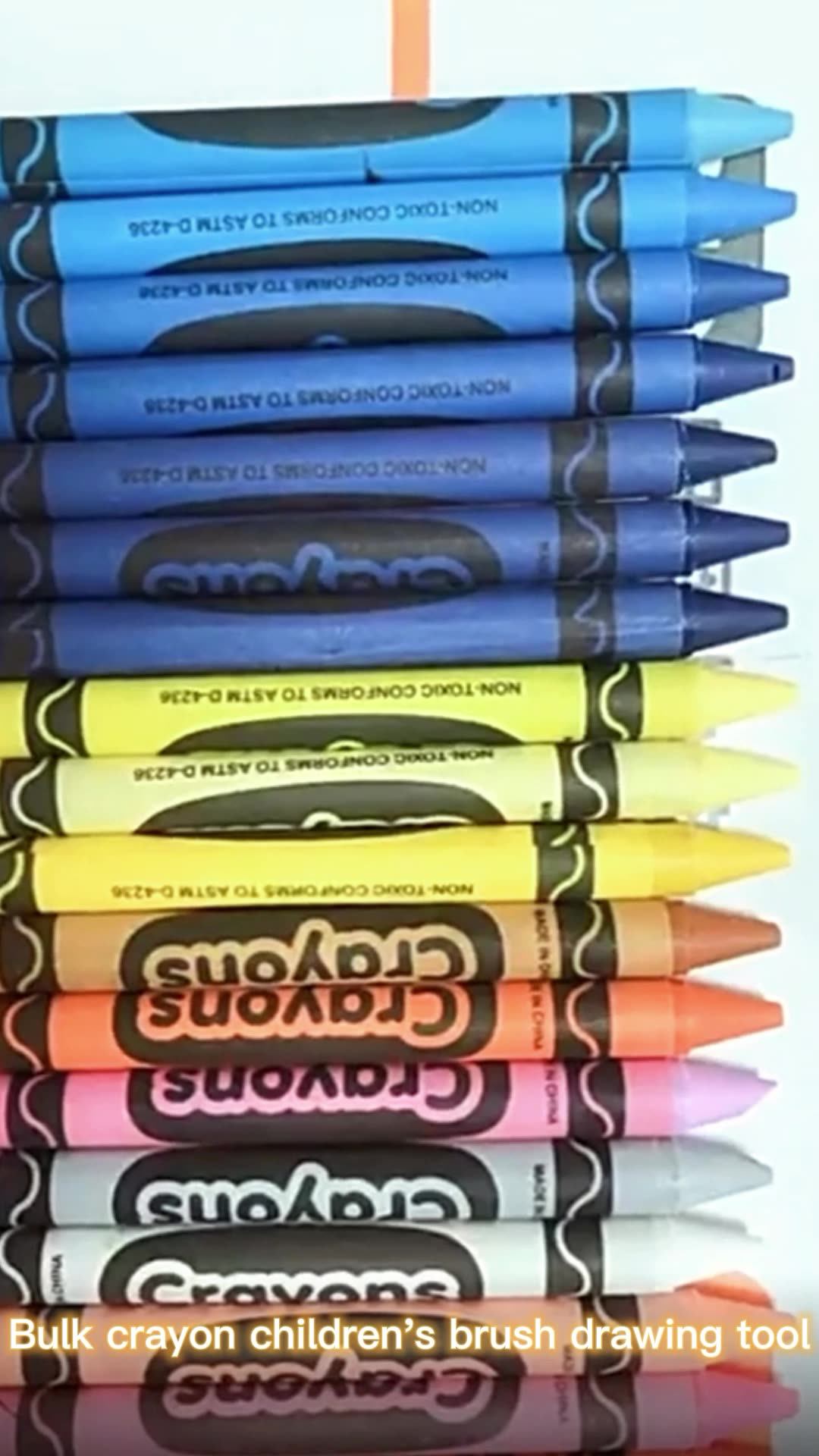 High Quality Box Pack Wax Crayons With Custom Logo Personalized Crayons