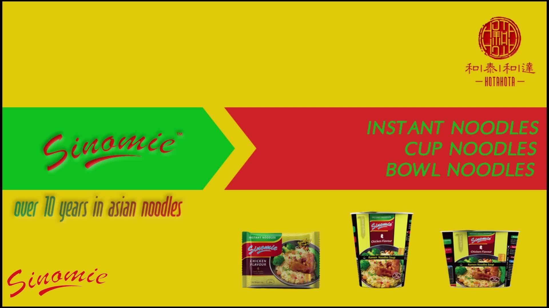 Sinomie Chinese Manufacturing Bulk Fried Halal Wholesale Private Label