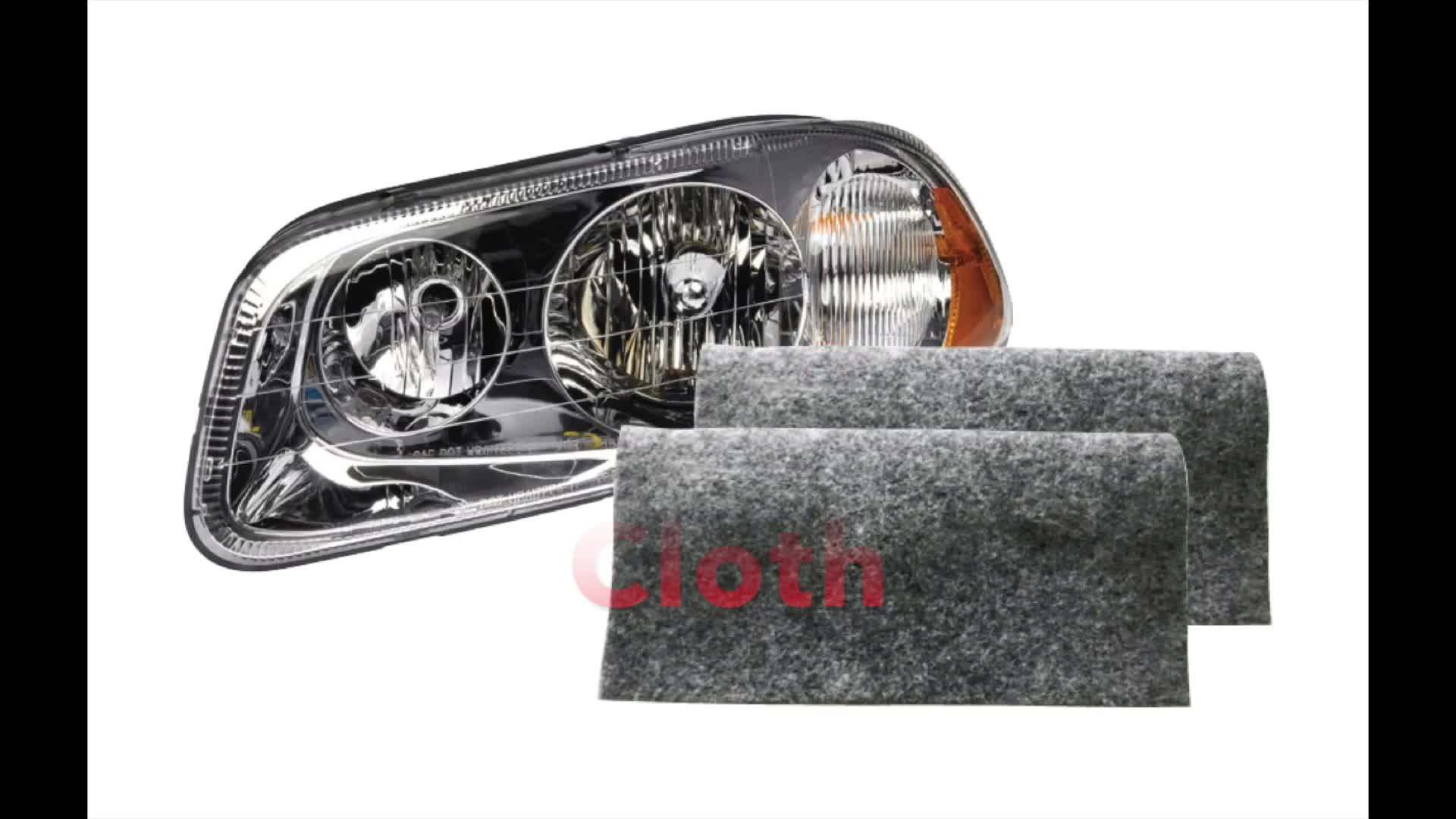 1step Headlight Restoration Wipes Car Headlight Cleaner Cloth Instant