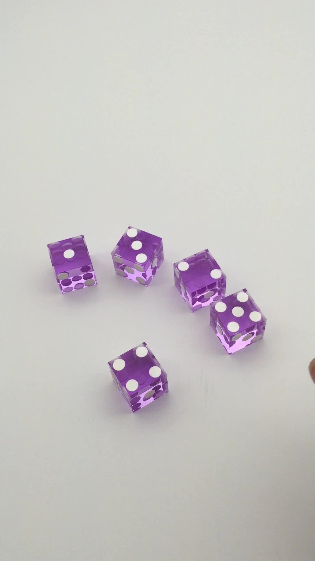 Highend Custom Pespex Acrylic 19mm Precision Casino Dice Buy Casino