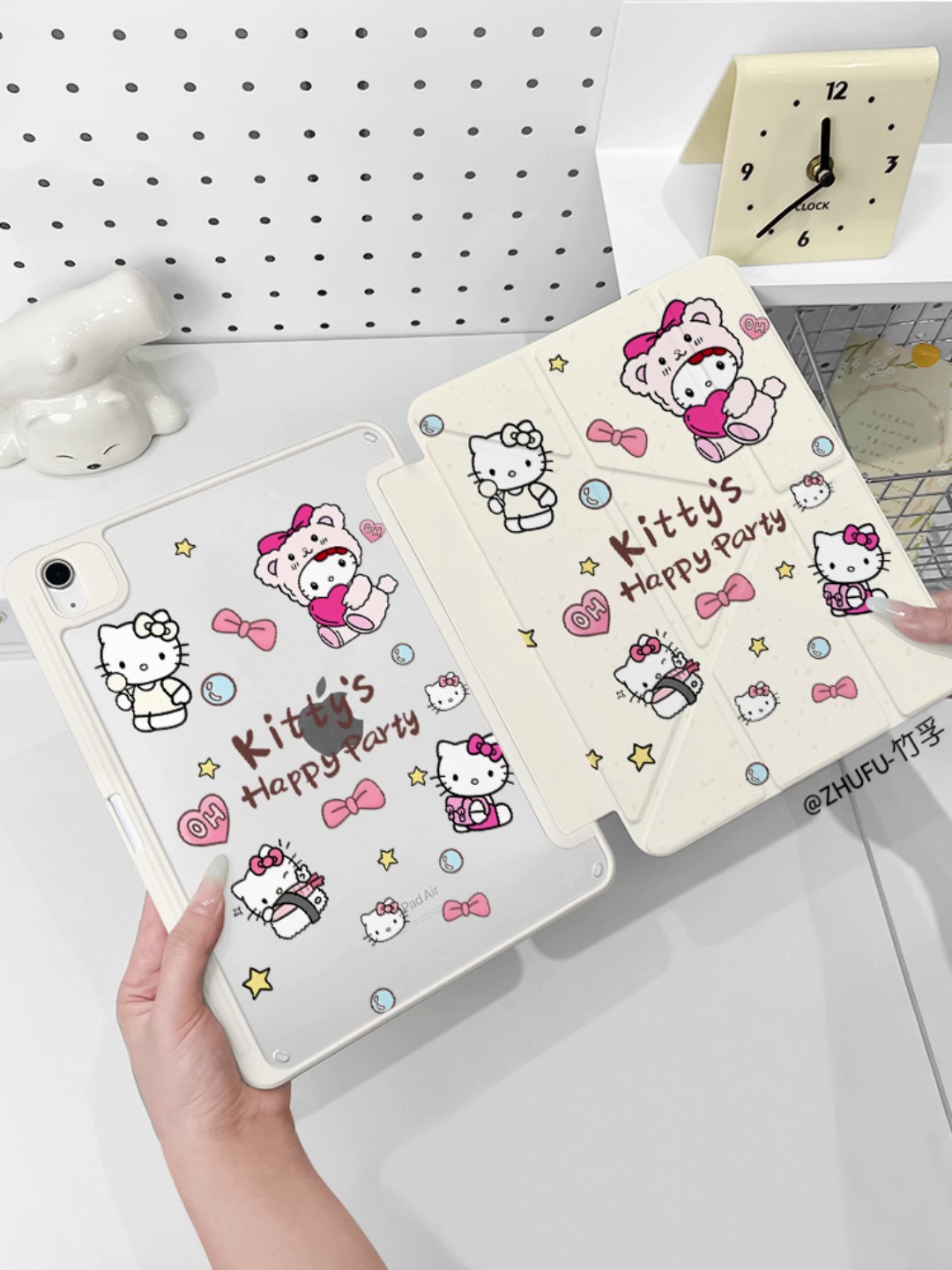 iPad保护壳新宠来袭。凯蒂Air平台、让平板变身时尚单品！