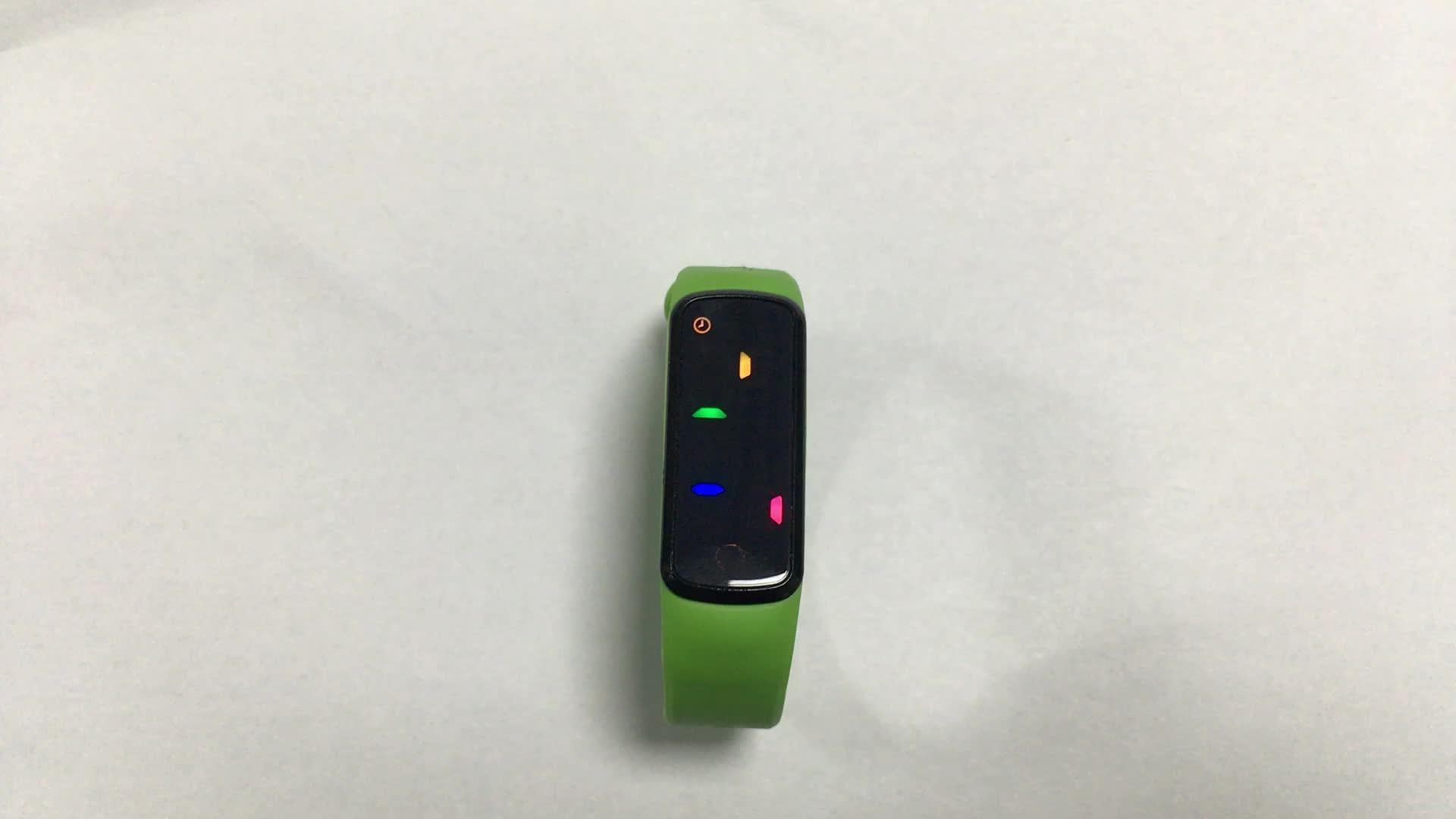 Custom Logo Waterproof Colorful Led Potty Training Bedwetting Alarm