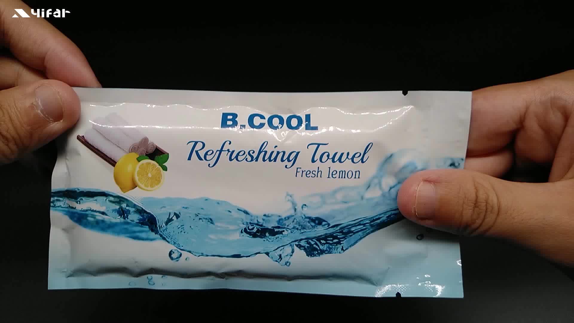 Yifar Wholesale Disposable Body Refreshing Cooling Cleaning Wet Towels