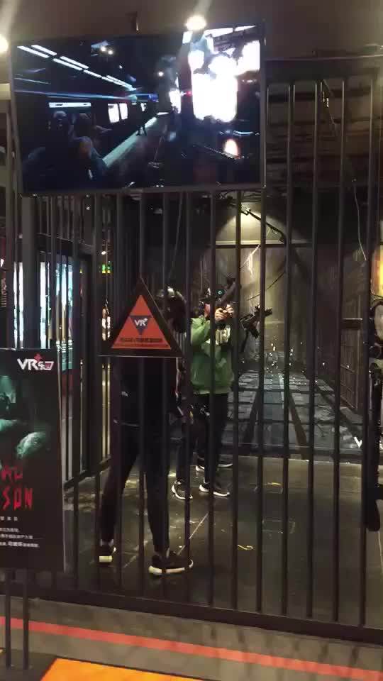 Multiplayer Vr Shooting Game 4 Player Vr Simulator Interactive Shooting