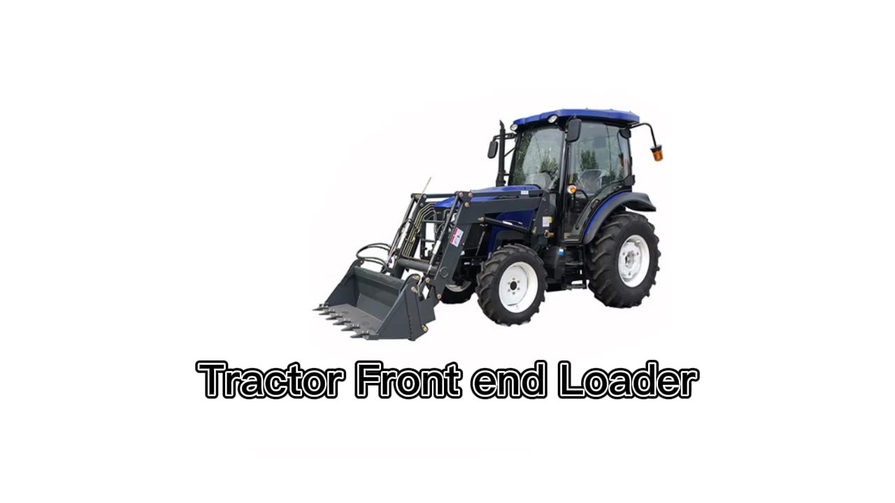 Tractor Front End Loader With 4in1 Bucket Quick Attach Agricultural