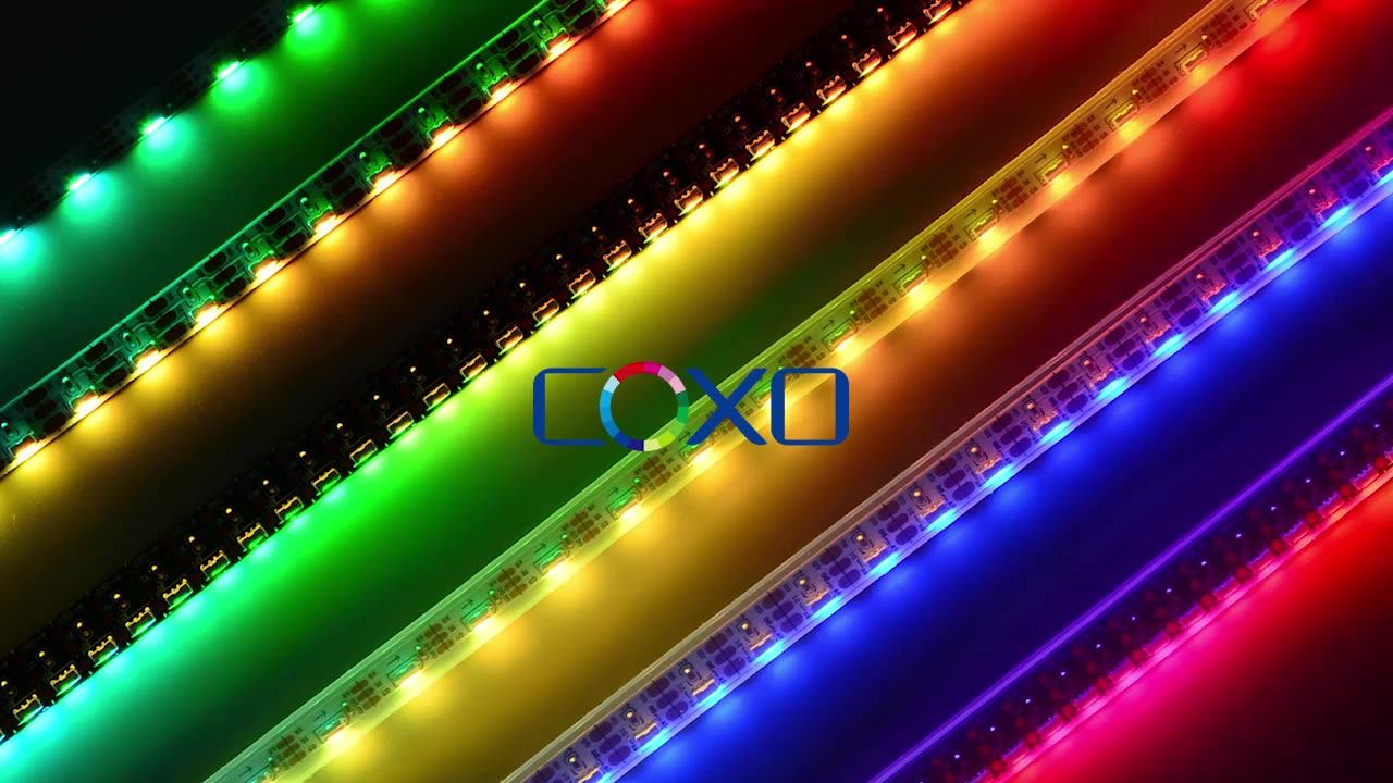 Waterproof Rgb Led Strip Digital Led Dream Color Side View 5v Dc Ip65