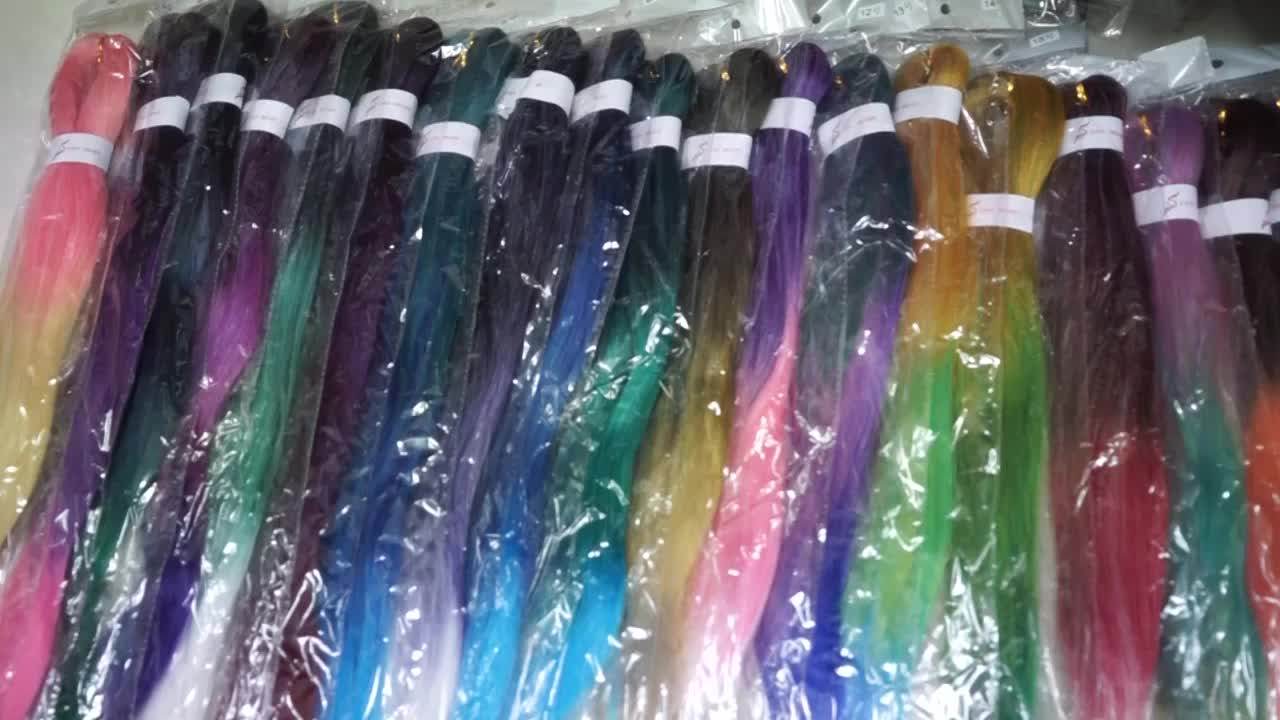 Hot Selling Japanese Synthetic Fiber 100 Soft Pre Stretched Braiding