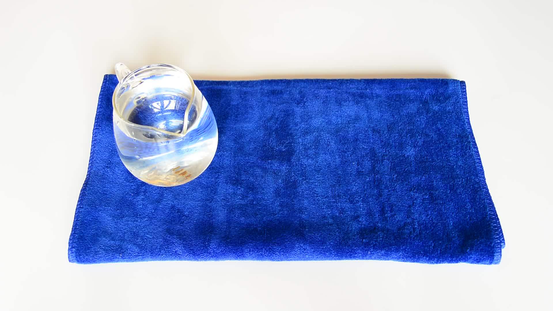 Custom Logo Microfiber Hand Towel Dry Fast Microfiber Towel Wholesale