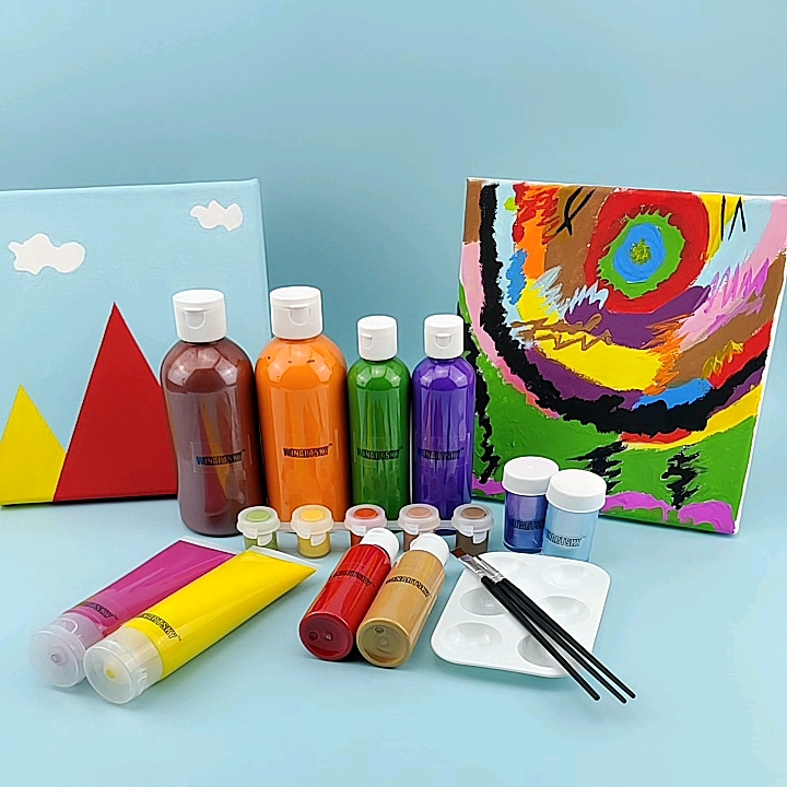 набор для творчества акриловый. 15мл перламутр. акриловые краски для керамики. краски акриловые луч художественные 6цв 22с 1408-08. набор для творчества акриловый.