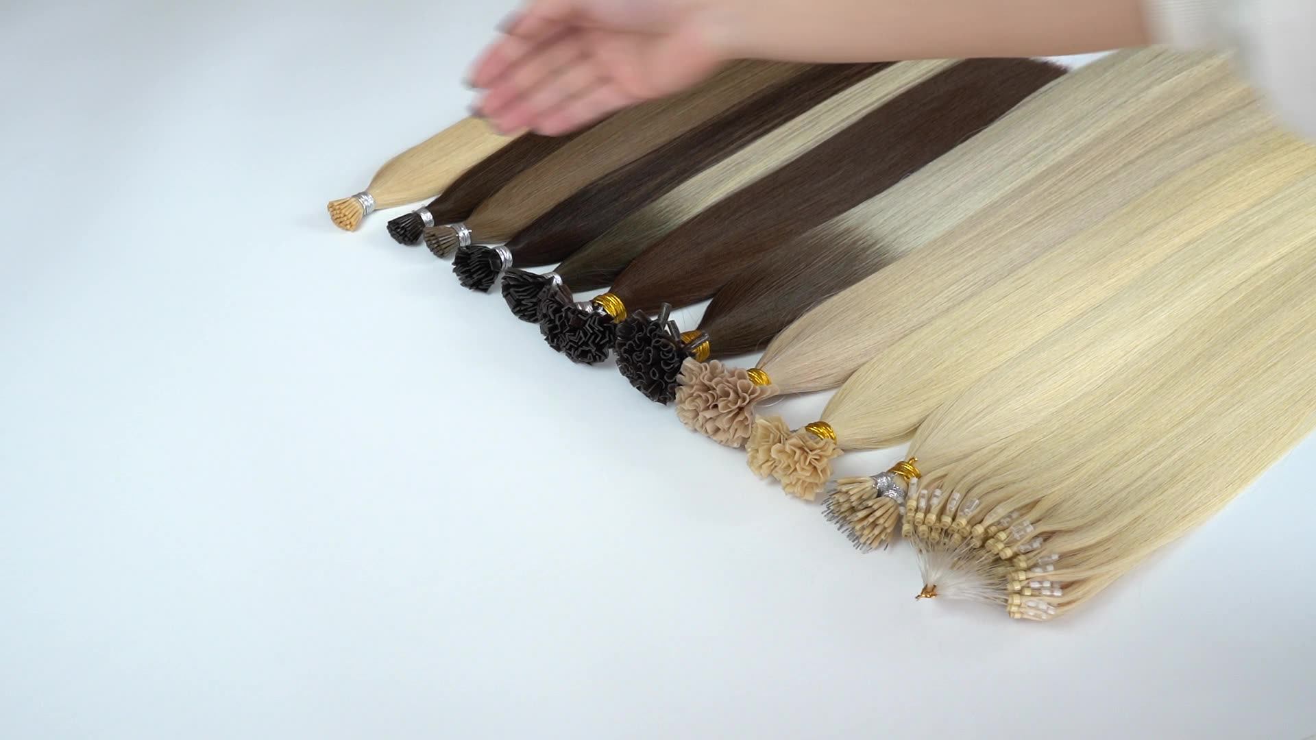 Luxury Italy Keratin Hair Extension Dropship Wholesale 100 Keratin Tip