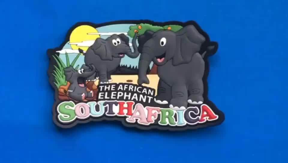 South Africa Soft Pvc 3d Souvenir Fridge For Tourist Gifts Buy