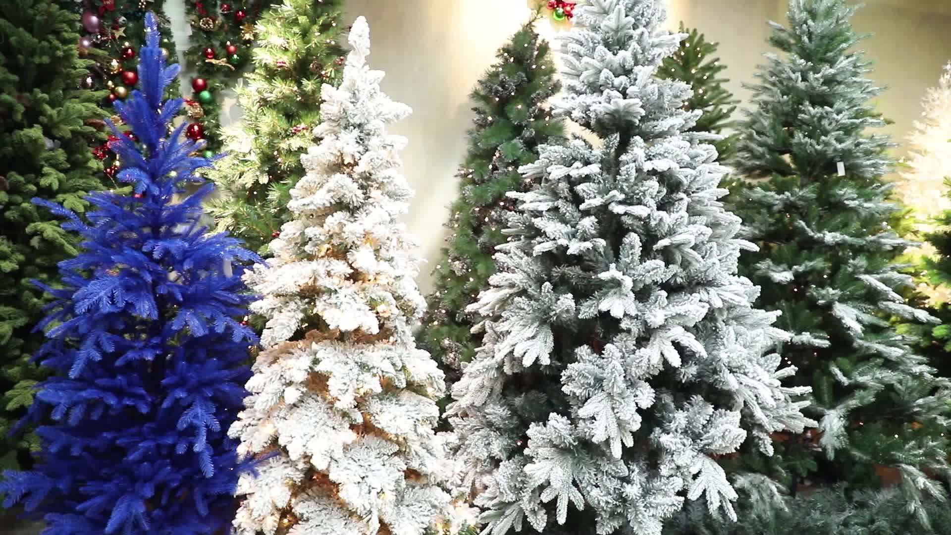 California Pine Unique Artificial Flocked Christmas Tree Buy Unique