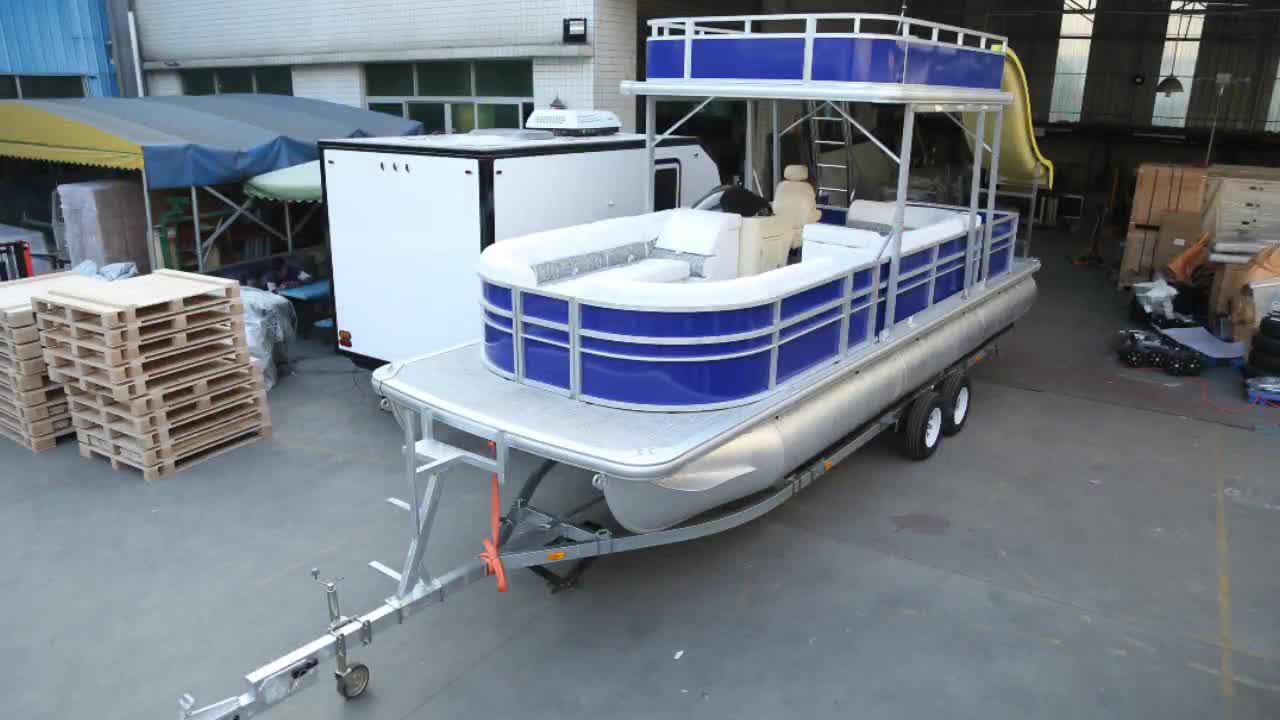 double decker pontoon boat double decker pontoon boat