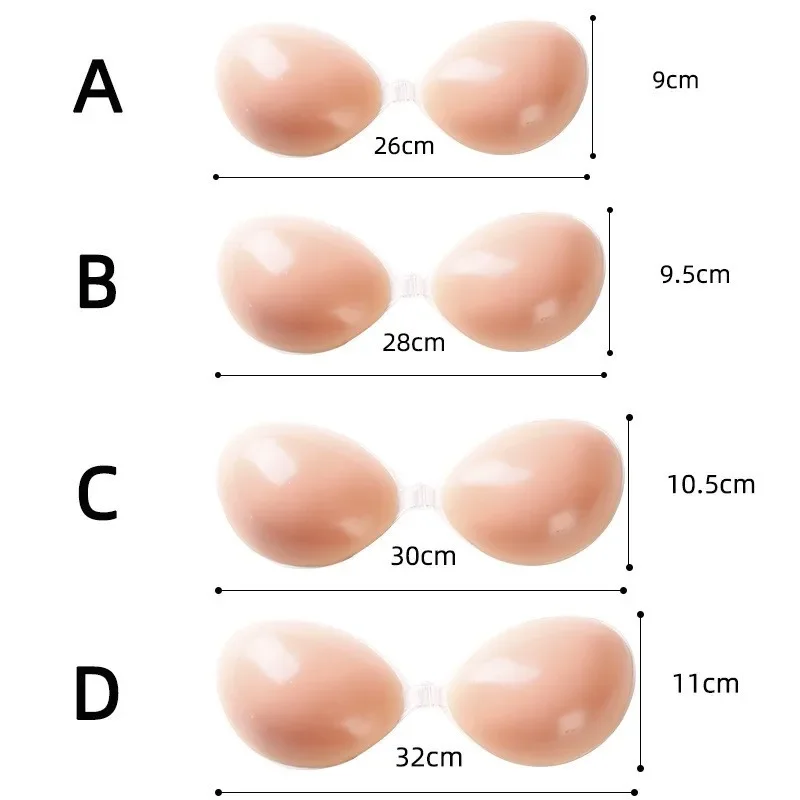Silicone Nipple Pad for Women, Clustering and Lifting, Small Chest Size, Enhances Appearance, Cartoon Style Bra Cup, Bridal Nipple Covers, Special Anti-Sagging Invisible Bra