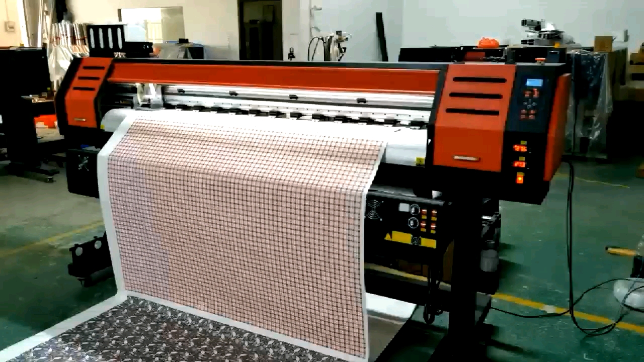 6 feet large format screen eco solvent inkjet printer for label banner 