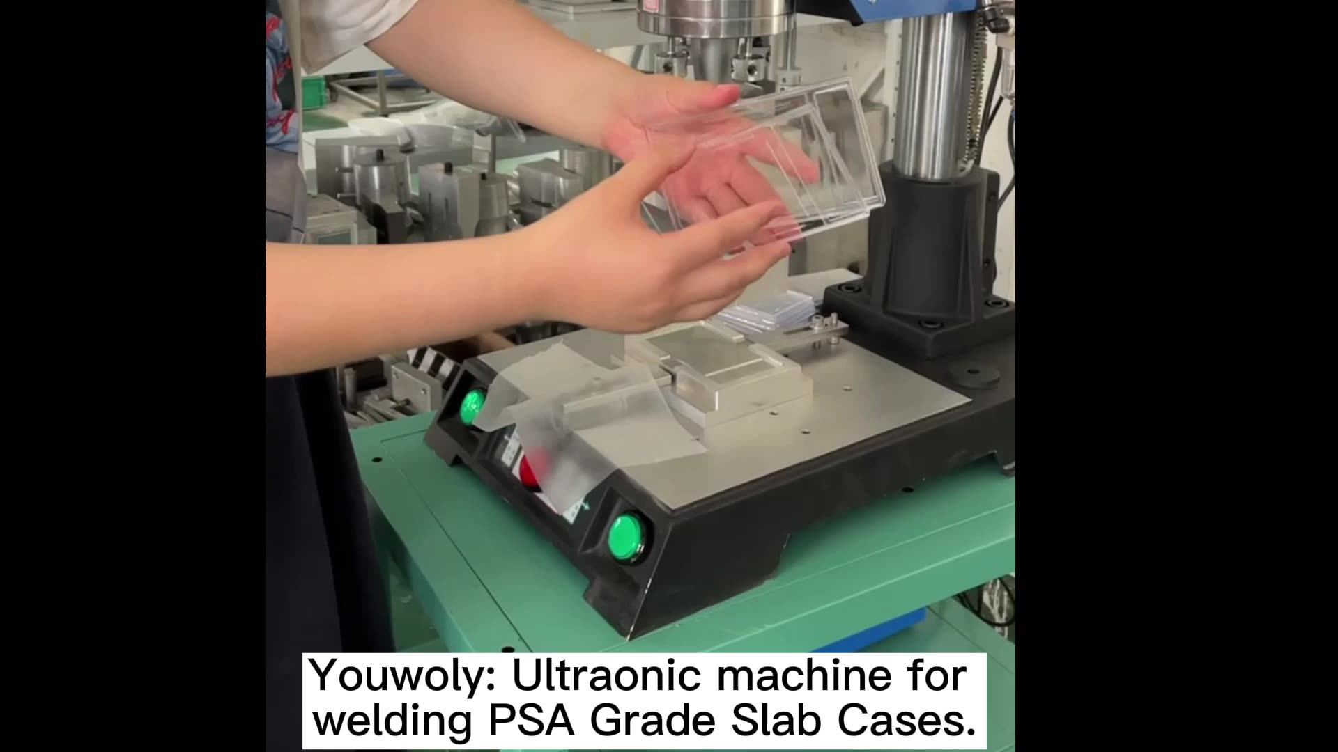 Psa Grading Card Slab Cases Sealing Ultrasonic Welding Machine For