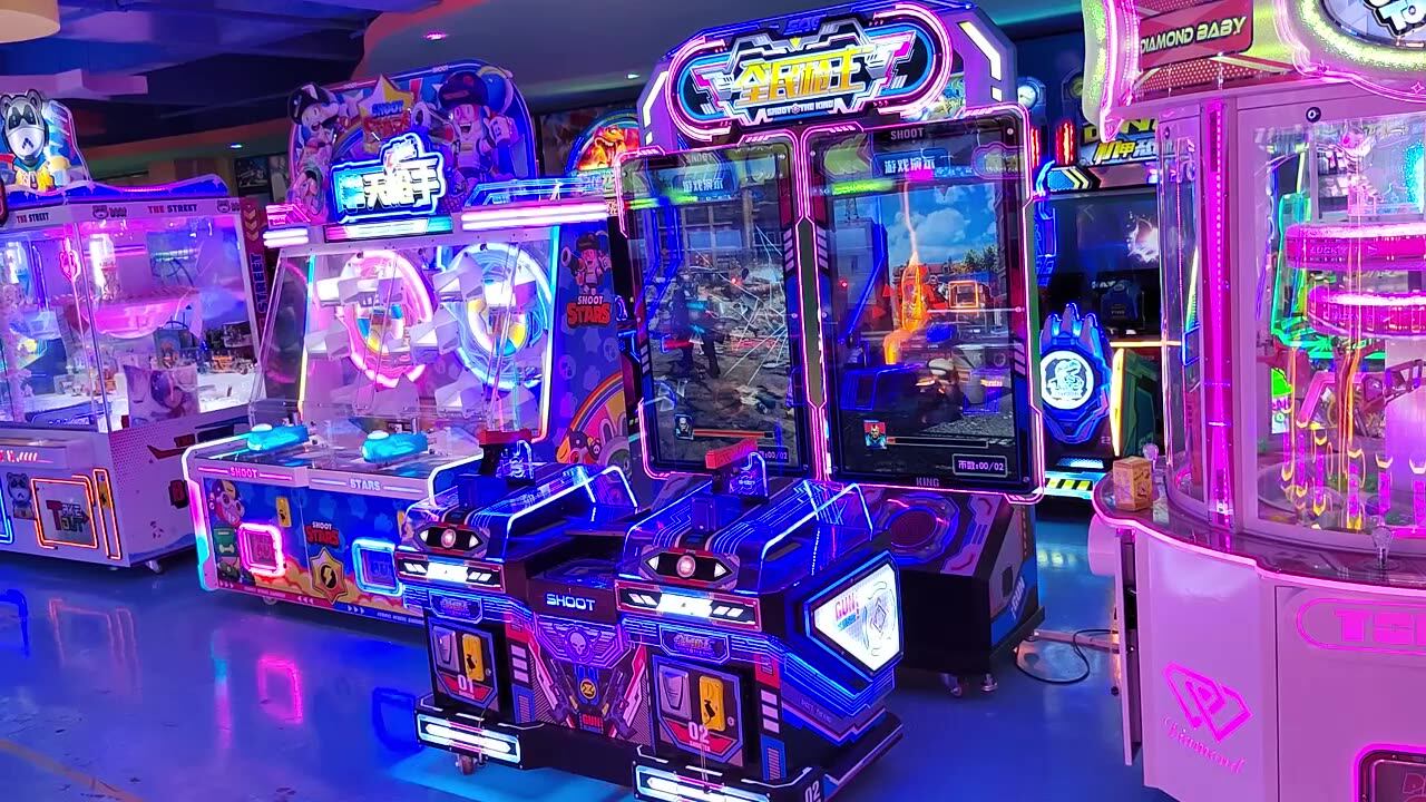 Simulator Shooting Games Machine Fast Shooting Arcade Game Machine Kids