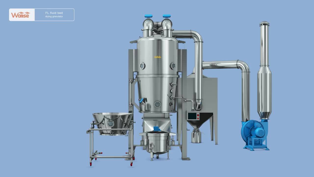 Good Price Fluidized Bed Granulator Pharmaceutical Equipment(fl Series