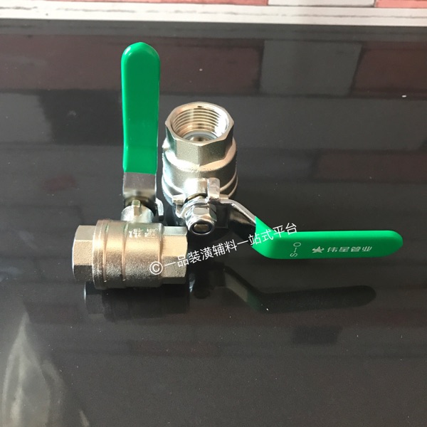 Great Star bronze ball valve 4 in silk opening internal thread Two-piece valve switch for 6 points