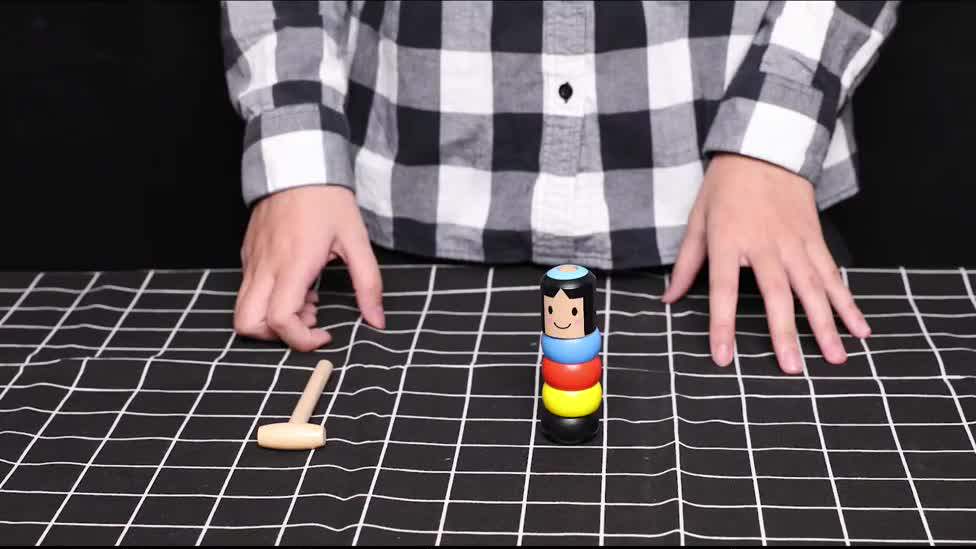 2020 Hot Sale Kids Illusion Magic Stage Props Wooden Magia Puppt Magic