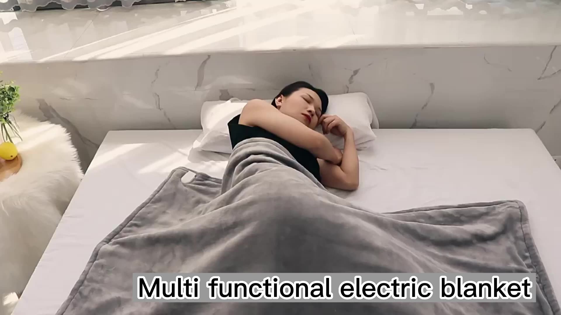 Electric Heating Blanket 110v 220v Body Warmer Flannel Electric Blanket