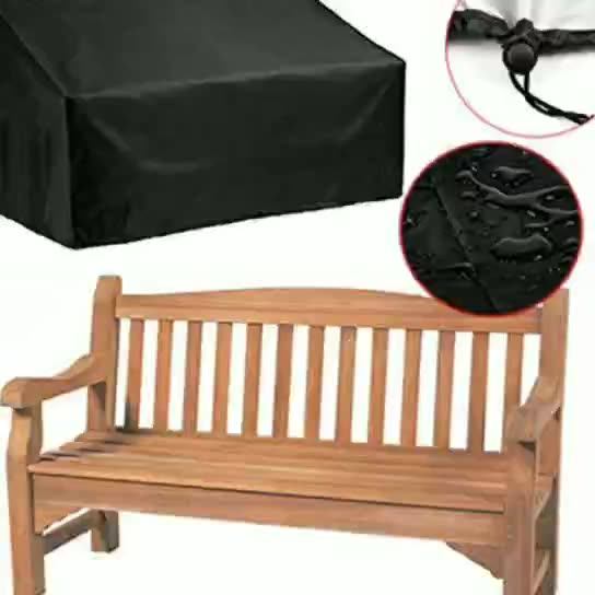 High Quality Oxford Cloth Outdoor Bench Cover Courtyard 4 Seat