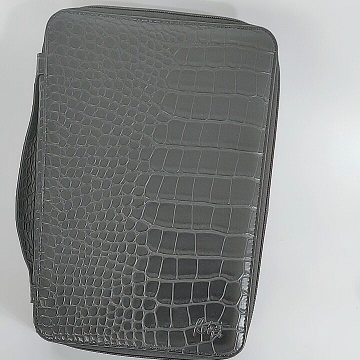 leather gadget bolsa