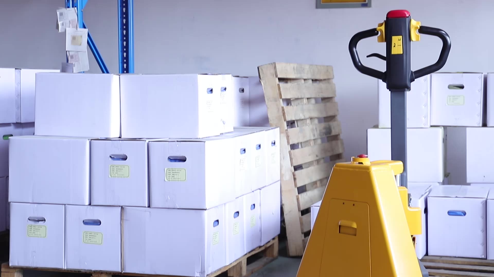 Xilin CBD15 1500kg 3300lbs Capacity Liion Full Powered Pallet Truck