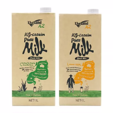 1L*2盒！纽仕兰A2β酪蛋白全脂纯牛奶