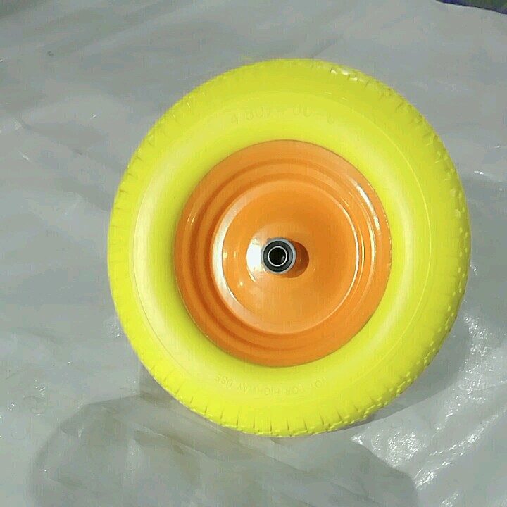 Flat Free Wheelbarrow Tyre 4.80/4.008 Solid Pu Foam Tire Buy