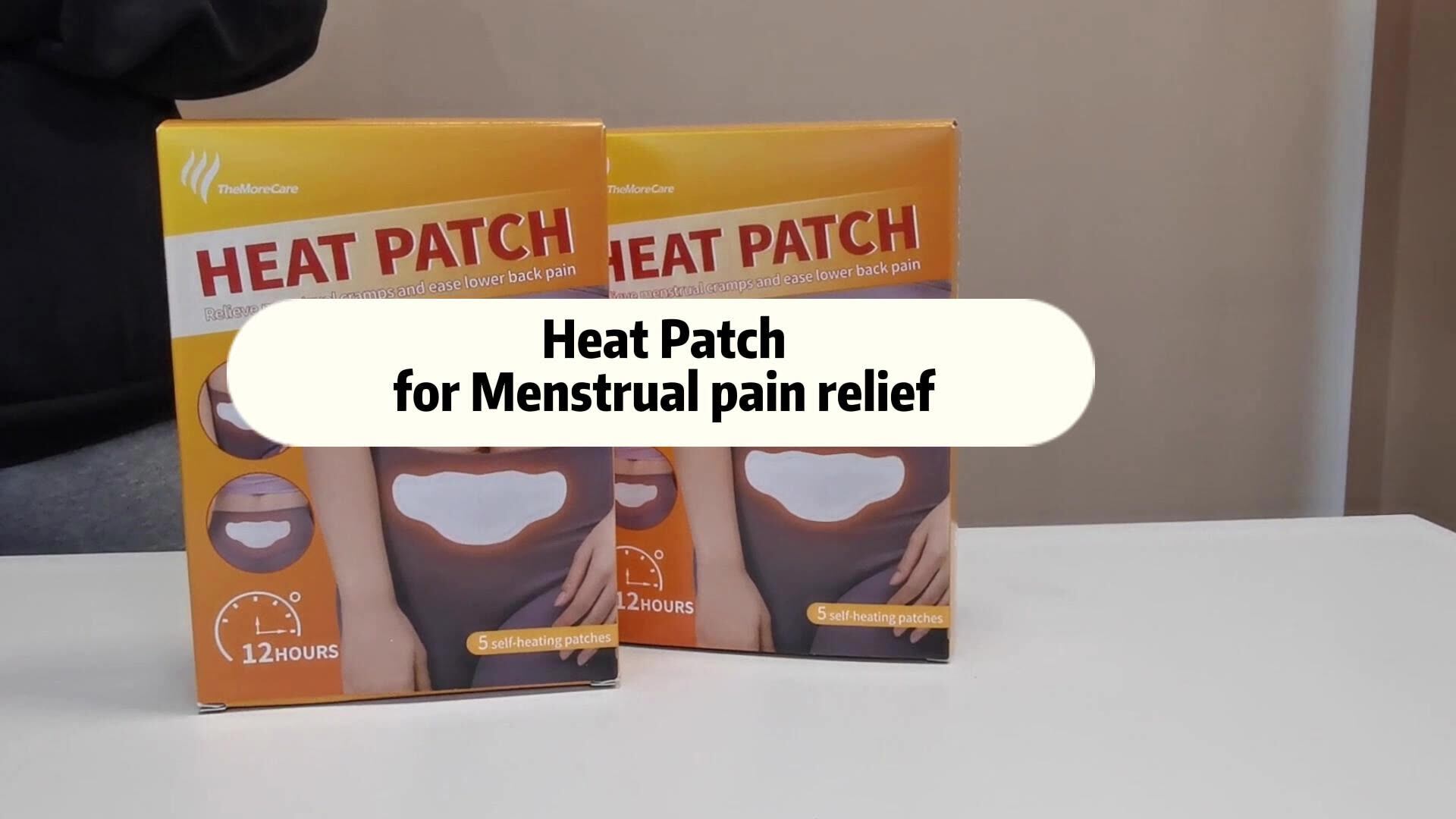 Menstrual Period Pain Heat Packs Cramp Relief Menstrual Patch For Women