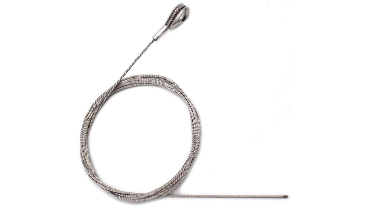 3.2mm Powerful Spliced Wire Rope Sling With Swivels Buy Wire Rope Lifting Slings,Spliced Wire