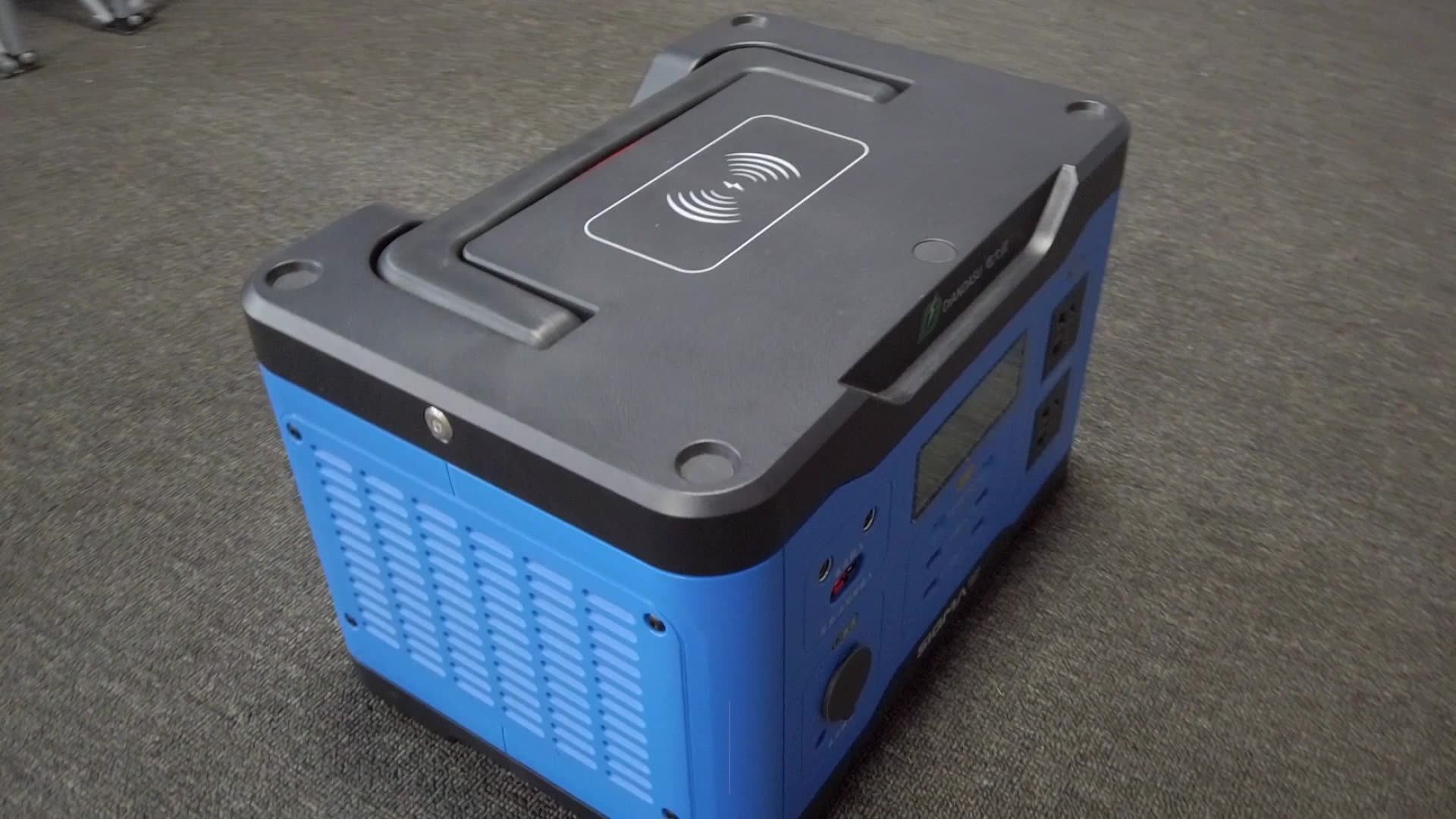 Oem 110v 220v Outdoor Portable Power Stations 700w 1000w 1800w Power